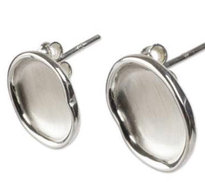 Silver Stud Earrings - A6219
