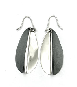 Silver Drop Earrings - A9024