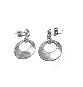 Silver Drop Earrings - A5085