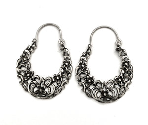 Silver Drop Earrings - OKA6037
