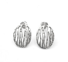 Load image into Gallery viewer, Silver Stud Earrings - A6388
