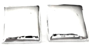 Silver Clip Earrings - A5097