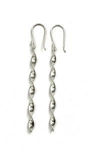 Silver Drop Earrings - PPA16