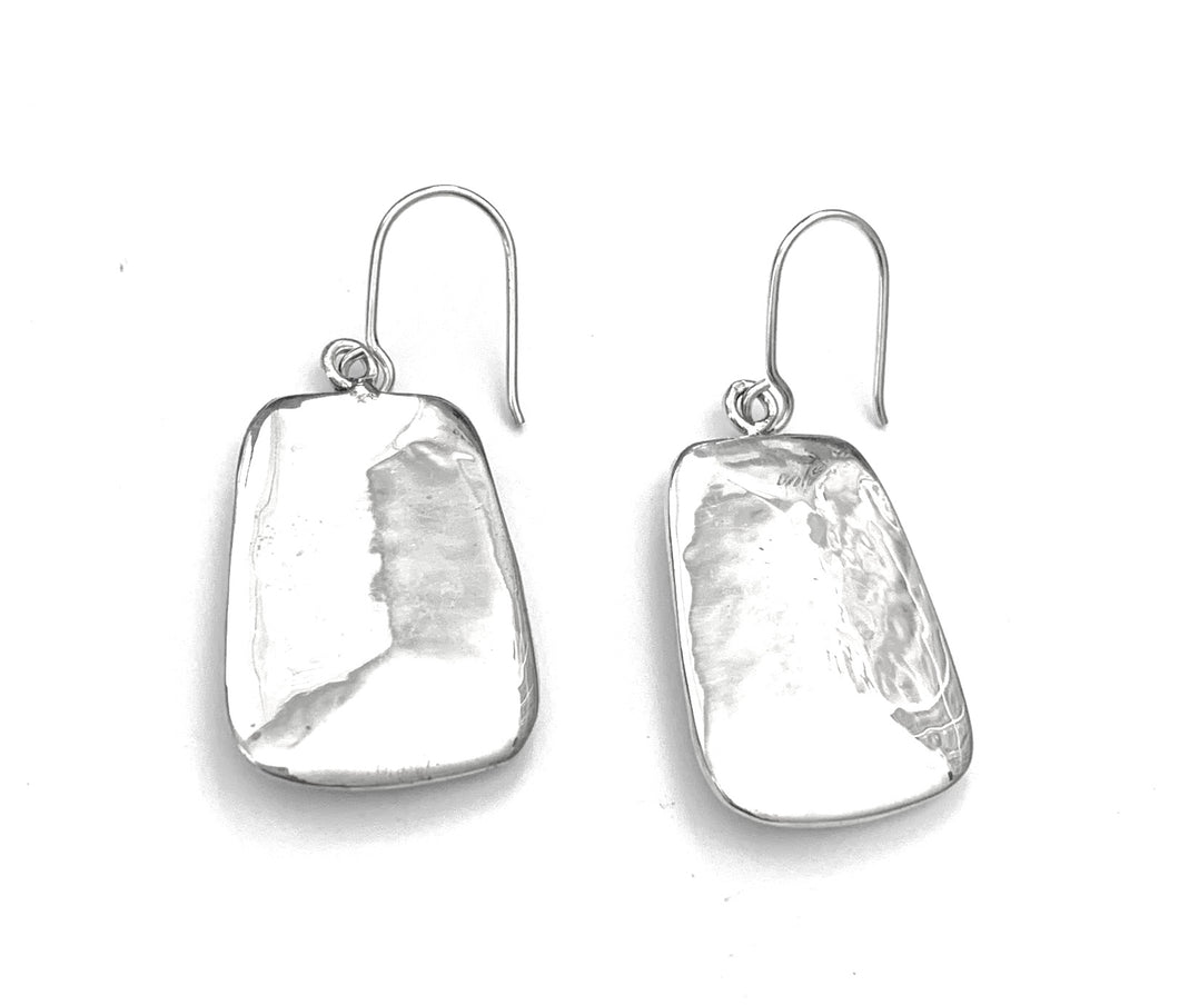 Silver Drop Earrings - OKA604