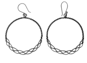 Silver Drop Earrings - PPA426
