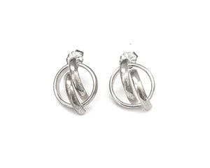 Silver Stud Earrings - PPA474