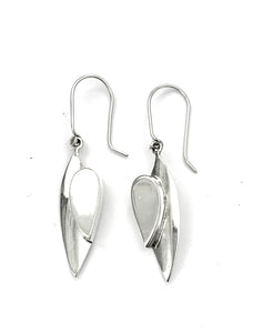 Silver Drop Earrings - A9053