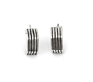 Silver Hoop Earrings - WA3350