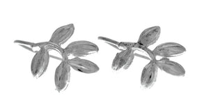 Silver Drop Earrings - A6226