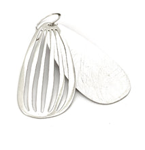 Load image into Gallery viewer, Silver Drop Earrings - OA553
