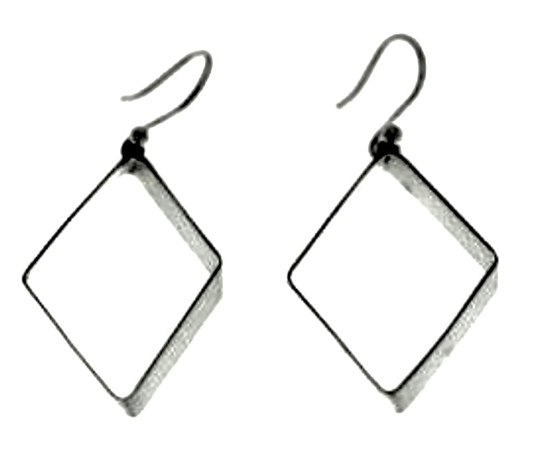 Silver Drop Earrings - A7081
