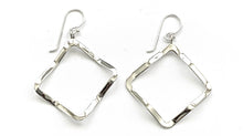 Load image into Gallery viewer, Silver Drop Earrings - JA105
