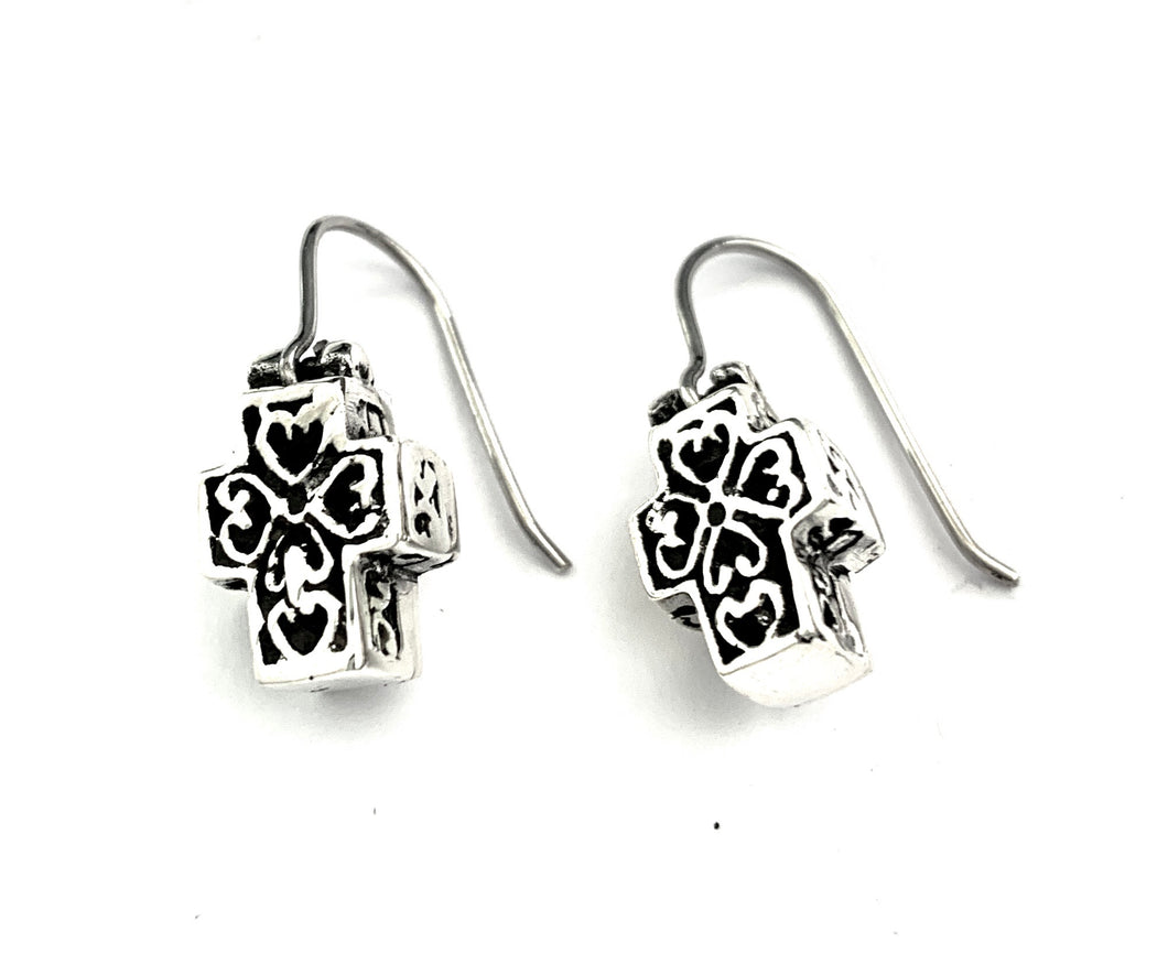 Silver Drop Earrings - A5067