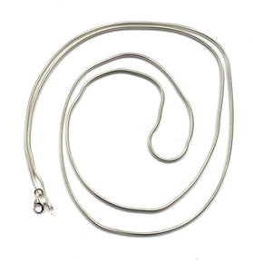 Silver Chain Necklaces - C414