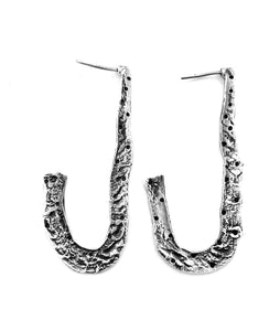 Silver Hoop Earrings - WA3434