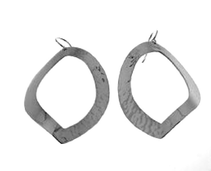 Silver Drop Earrings - A5255