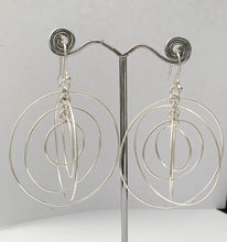 Load image into Gallery viewer, Silver Drop Earrings - OKA6026
