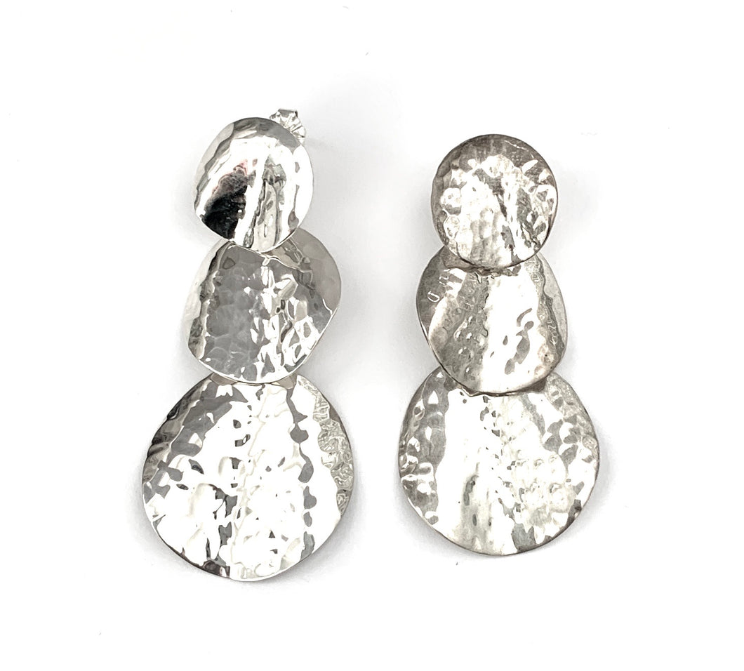 Silver Drop Earrings - PPA469