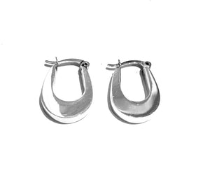 Silver Hoops - A2126