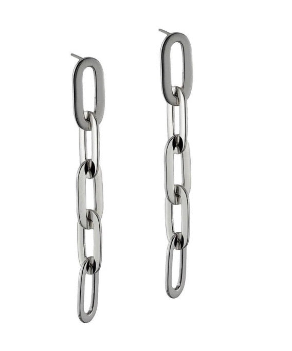 Silver Drop Earrings - A5337