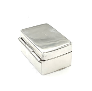 Silver Pill Box - P502