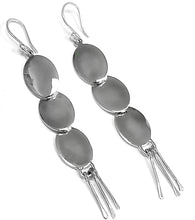 Load image into Gallery viewer, Silver Drop Earrings - PPA678
