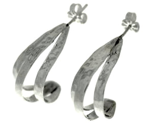 Silver Hoop Earrings - PPA459