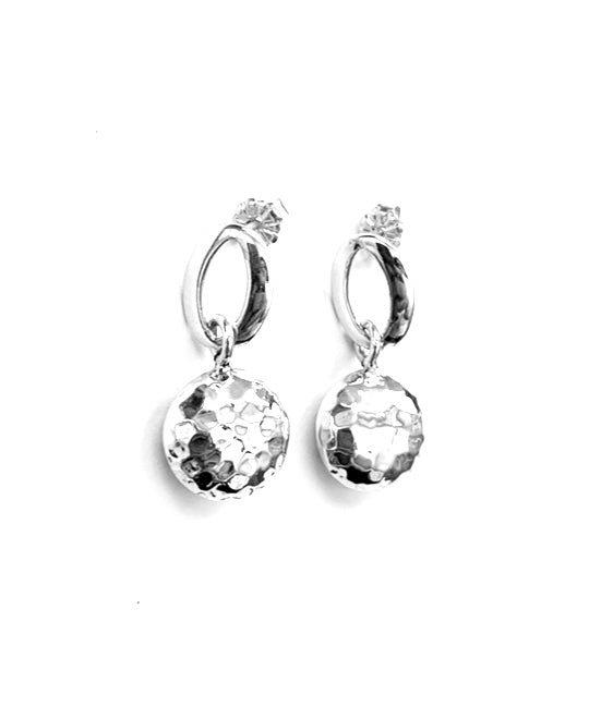 Silver Drop Earrings - PPA315