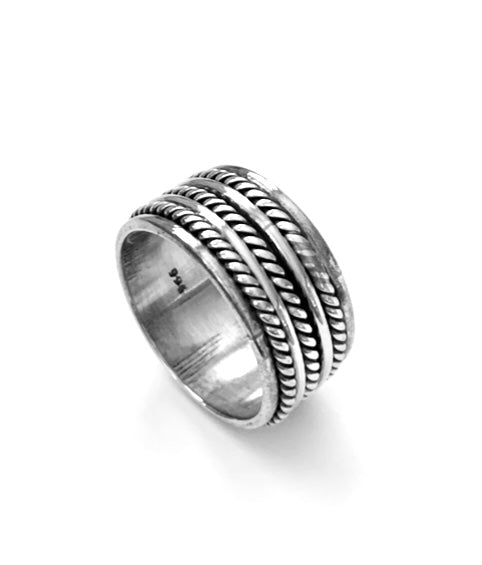 Silver Spinner Ring - R5156