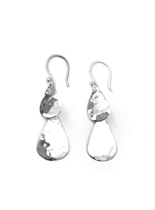 Silver Drop Earrings - A6215