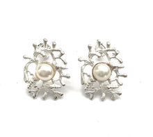 Load image into Gallery viewer, Silver Stud Earrings - A6360
