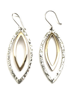 Silver Drop Earrings - PPA396
