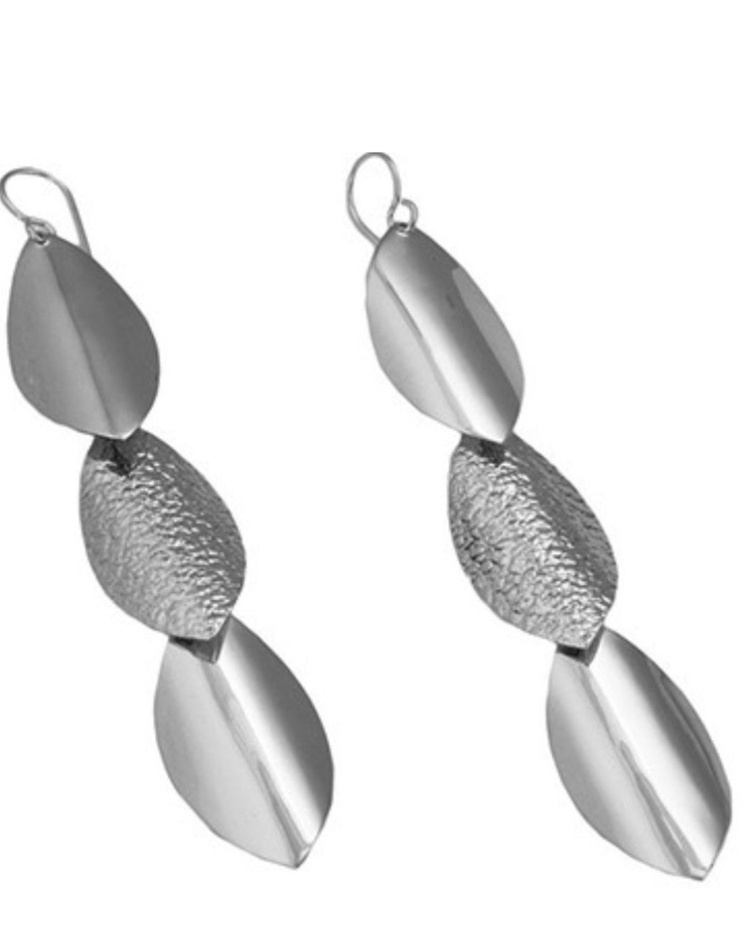 Silver Drop Earrings - A5386