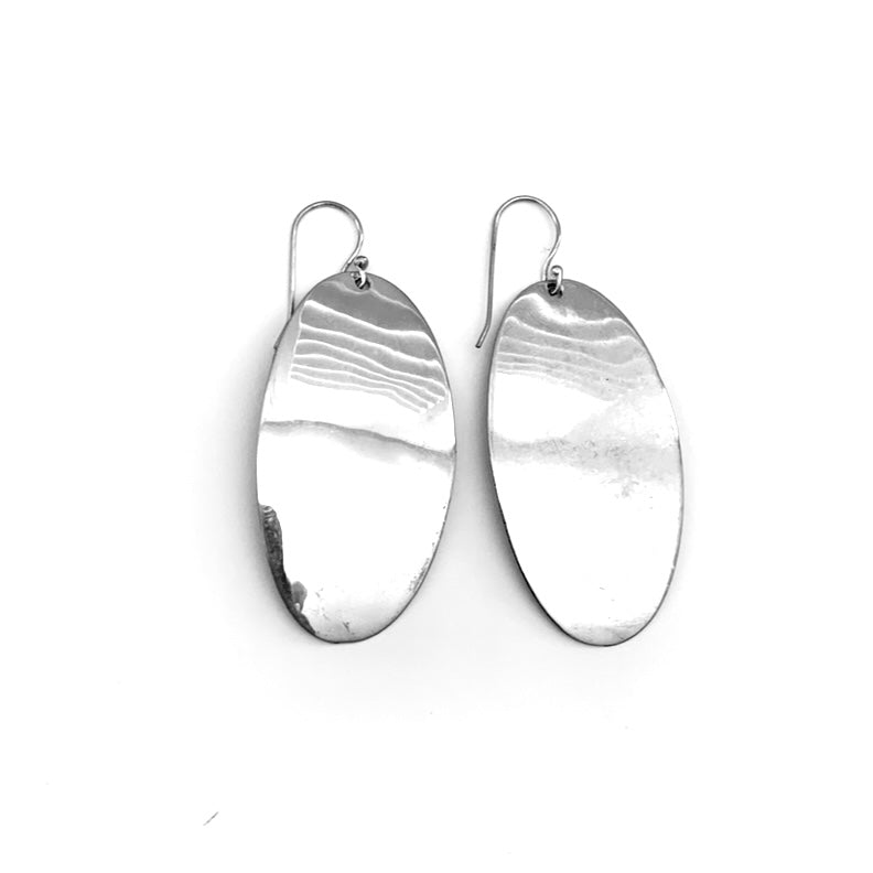Silver Drop Earrings - A5077