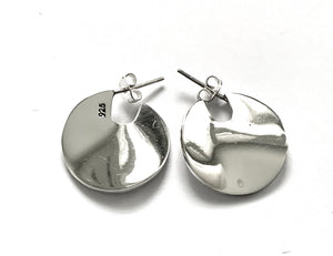 Silver Stud Earrings - OKA668