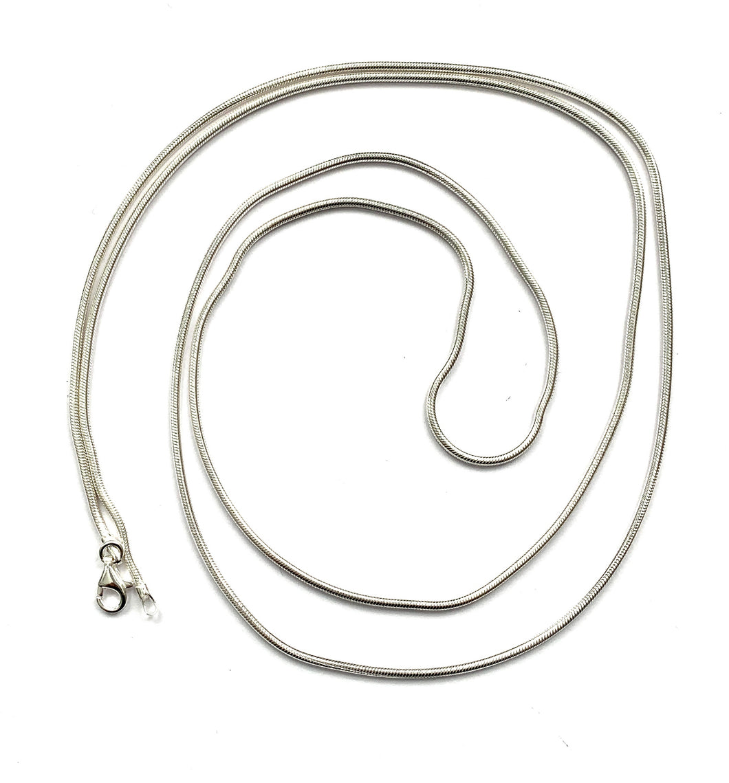 Silver Chain Necklaces - C415