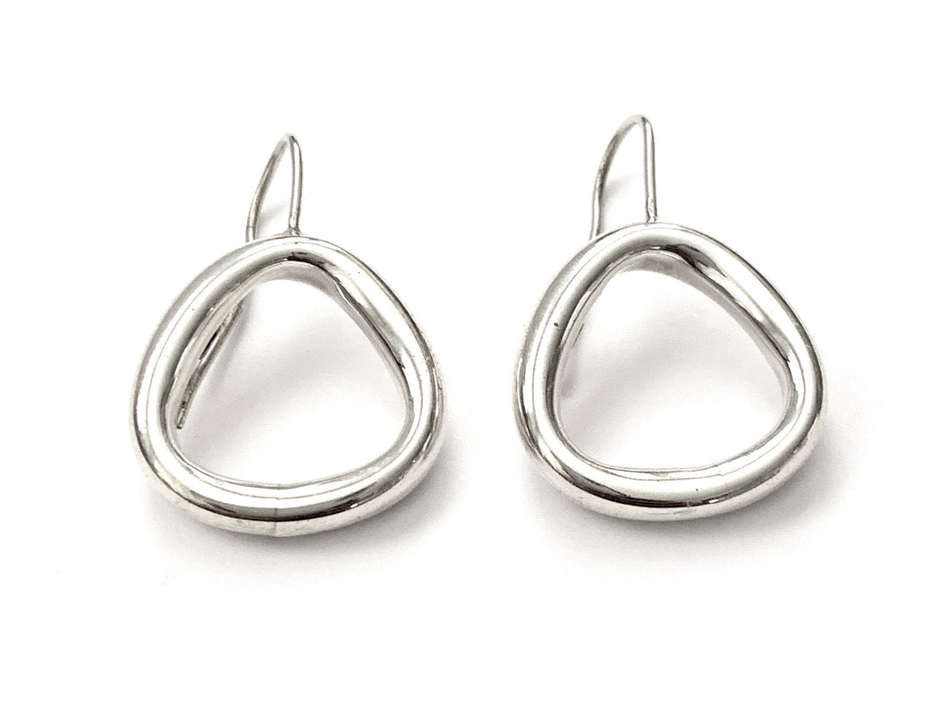 Silver Drop Earrings - PPA420