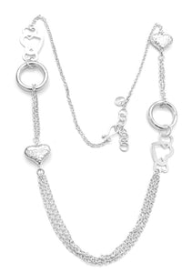Silver Necklace - OKC610
