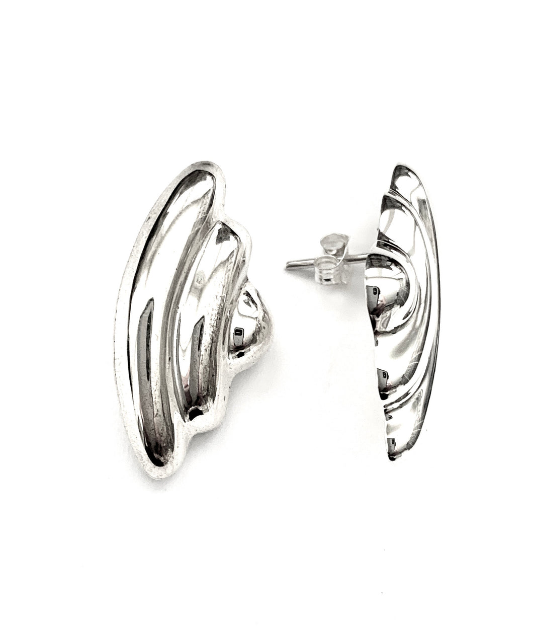 Silver Stud Earrings - PPA348