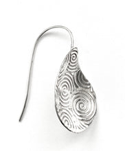 Load image into Gallery viewer, Silver Drop Earrings - A6252
