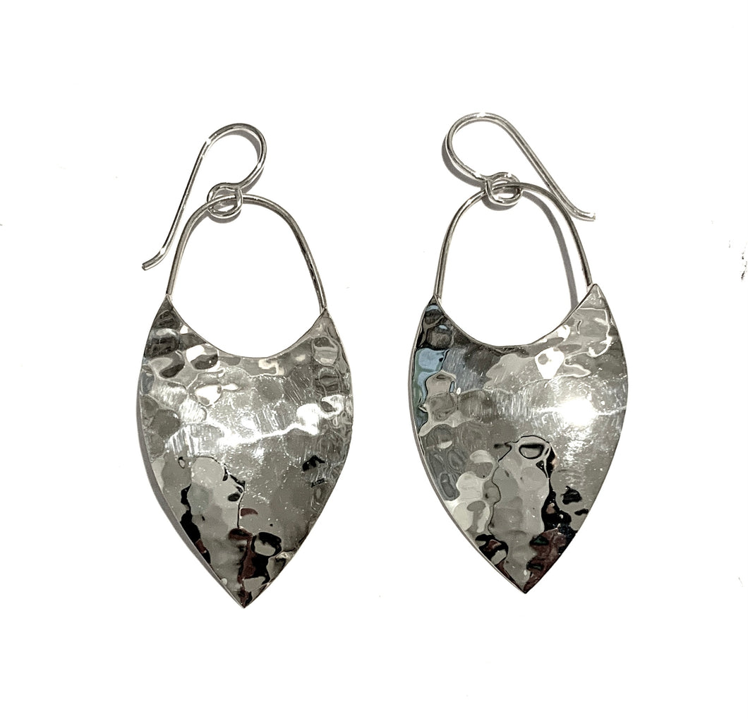 Silver Drop Earrings - A5456