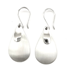 Silver Drop Earrings - PPA246