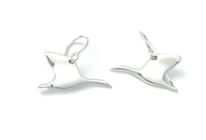 Silver Drop Earrings - A5343