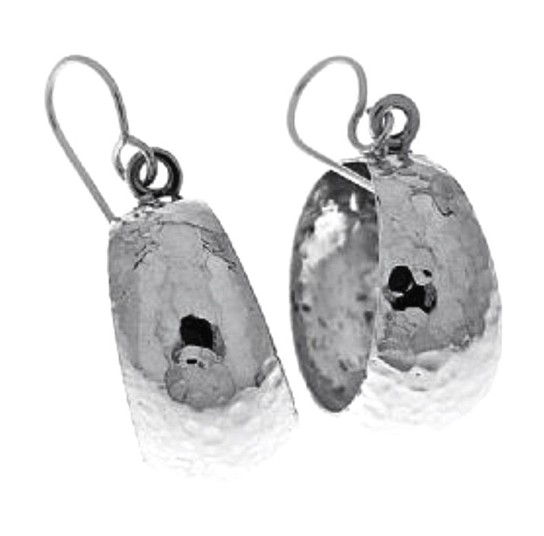 Silver Hoop Earrings - A5436