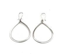 Load image into Gallery viewer, Silver Drop Earrings - PPA425
