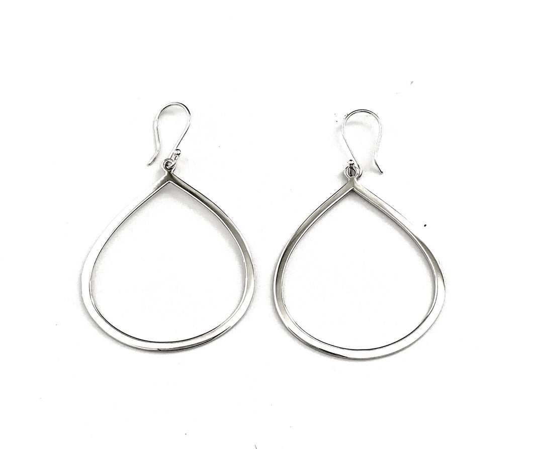 Silver Drop Earrings - PPA425