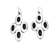 Load image into Gallery viewer, Silver Drop Earrings - A3184
