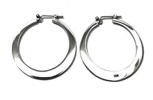 Load image into Gallery viewer, Silver Hoop Earrings - A3210
