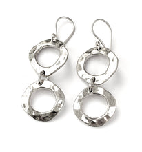 Load image into Gallery viewer, Silver Drop Earrings - PPA458
