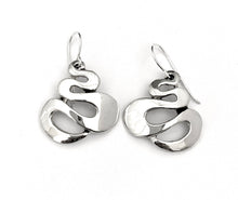 Load image into Gallery viewer, Silver Drop Earrings - A5309
